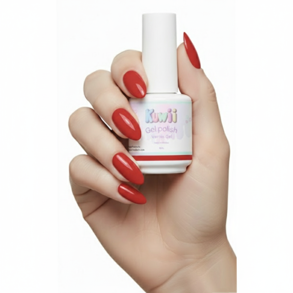 Nail Gel Polish 15ml - Red
