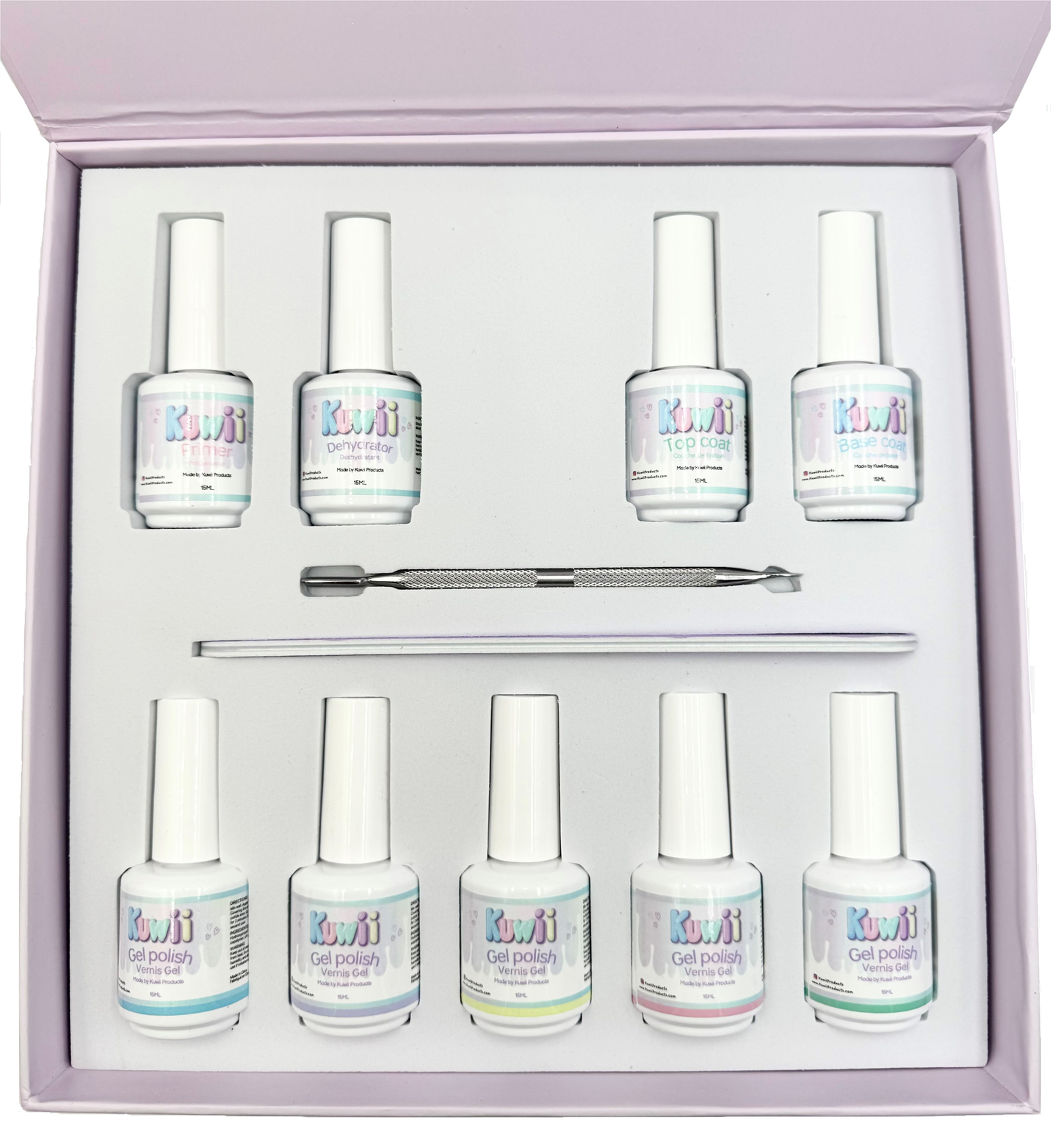 Gel Polish Manicure Kit + UV/LED Lamp included